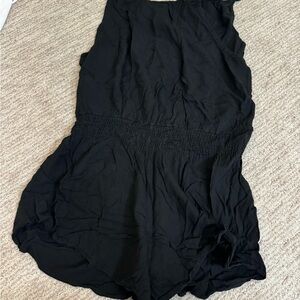 Brandy Melville Black Sleeveless Romper